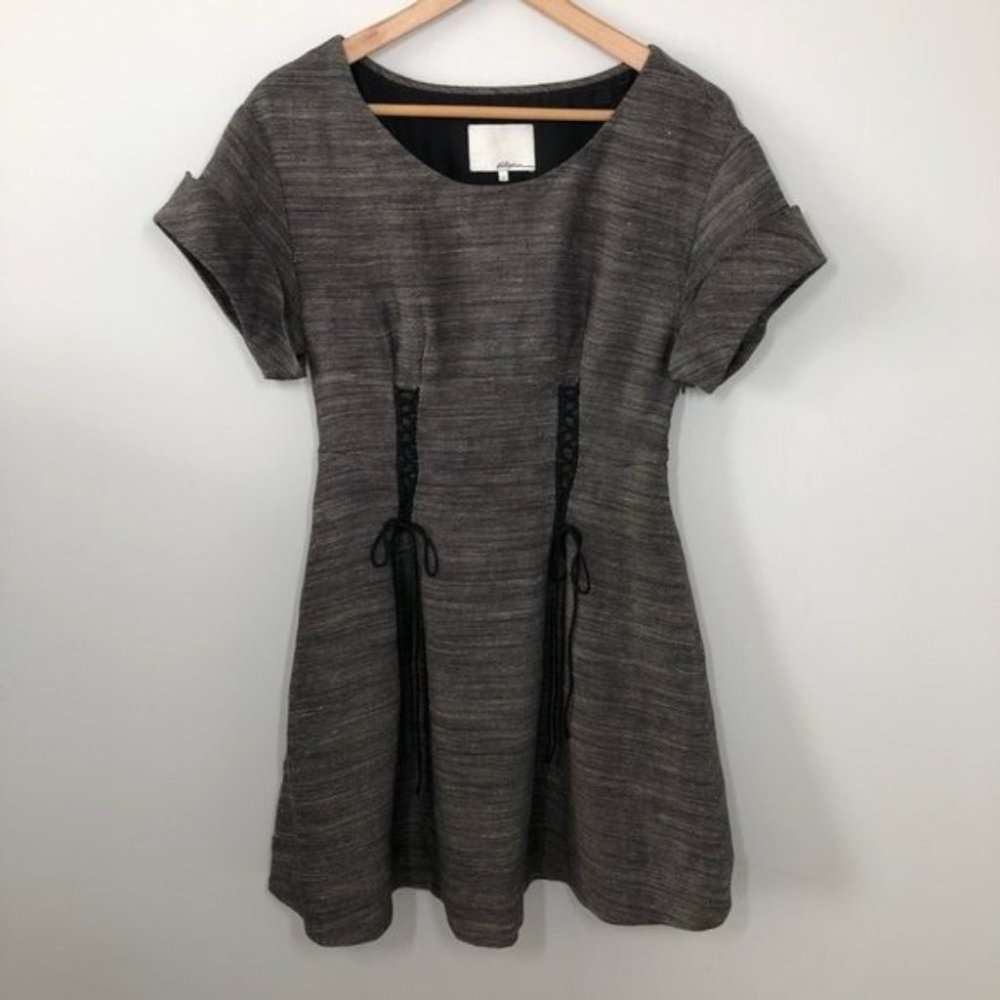 3.1 Phillip Lim Grey  Linen Dress Size 2